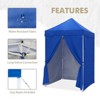 EAGLE PEAK 5x5 FT Pop up Canopy Instant Portable Tent with 4-Side Wall Panels - 4 of 4