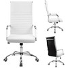 LACOO High-Back Faux Leather Desk Chair - 3 of 4