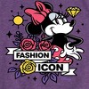 Girls' - Disney - Minnie Mouse is a Fashion Icon Fitted Short Sleeve Graphic T-Shirt - 2 of 4