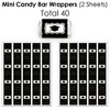 Big Dot of Happiness 2025 Gold Graduation Party Candy Favor Sticker Kit - 304 Pieces - 3 of 4