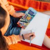 eeBoo: Double-Sided Colored Pencils, Shark, 12pcs, Kids Art & Drawing Supplies - 4 of 4