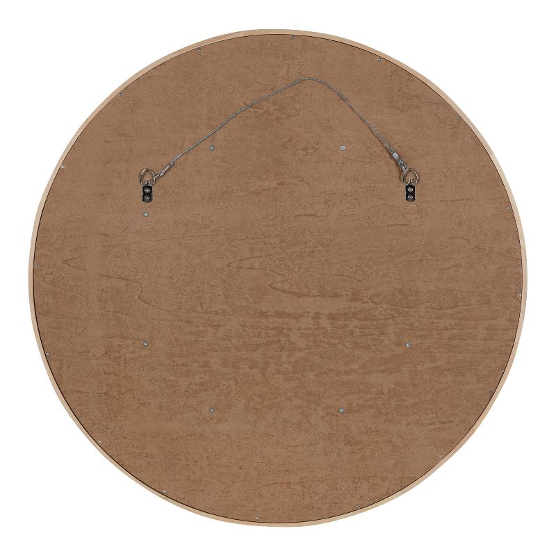 30&#34; Evans Round Wall Mirror Natural - Kate &#38; Laurel All Things Decor, 5 of 8