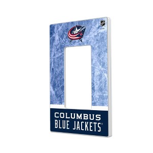 NHL Eastern Conference Teams Ice Wordmark Hidden-Screw Light Switch Plate for Single Rocker - 1 of 4