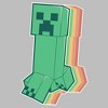 Women's Minecraft Colorful Creeper T-Shirt - 2 of 4