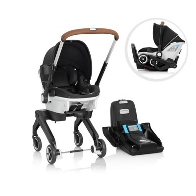 Evenflo Gold Shyft DualRide with Carryall Storage Infant Car Seat and Stroller Combo Travel System