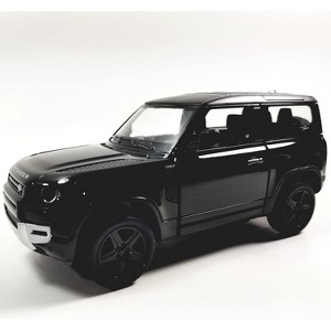 KiNSMART - Land Rover Defender 90 1:36 Scale 5" Die Cast Metal Model Toy SUV (Jet Black) - 1 of 1