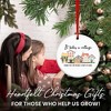 Thank You Gifts for Women Men - It's Takes A Village Ceramic Christmas Ornaments 2025 - 2 of 4