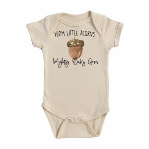 Mighty Acorn Oak Newborn Baby Onesie® Bodysuit GS1 - 1 of 4