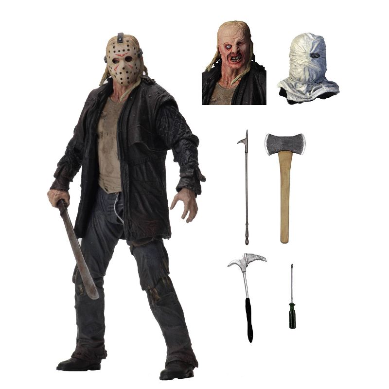 Friday the 13th (2009) Ultimate Jason Vorhees 7&#34; Action Figure, 1 of 5
