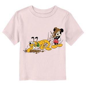 Toddler's Mickey & Friends Goofy Digging T-Shirt - 1 of 3