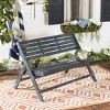 Luca Folding Bench - Outdoor - Safavieh - image 2 of 4