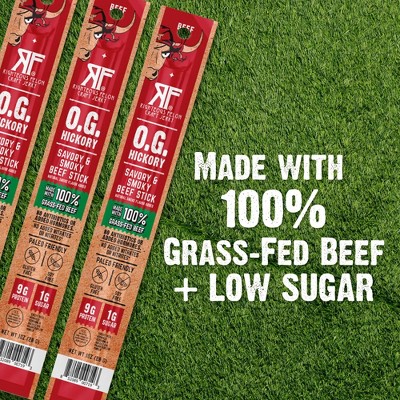 Righteous Felon Craft Jerky Felon OG Hickory Beef Stick - 9g Protein - 1oz