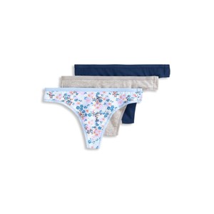 Jockey Women's Organic Cotton Stretch Logo Thong - 3 Pack - 1 of 4