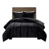 PAGED Full/Queen Comforter Set Faux Fur 3 Piece Bedding Set, Bed in a Bag with 1 Comforter and 2 Standard Shams for Bedroom - 3 of 4