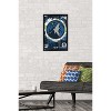 Trends International NBA Minnesota Timberwolves - Maximalist Logo 23 Framed Wall Poster Prints - 2 of 4