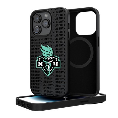 Keyscaper WNBA Text Backdrop MagSafe Compatible Cell Phone Case for Apple iPhone
