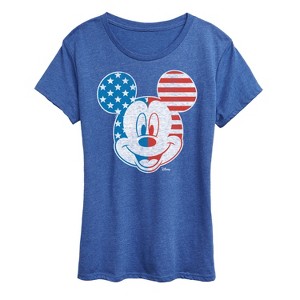 Women's - Disney - Americana Short Sleeve Graphic T-Shirt - 1 of 4