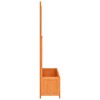 vidaXL Planter Brown Solid firwood Large Durable Planter Rectangular - 3 of 4
