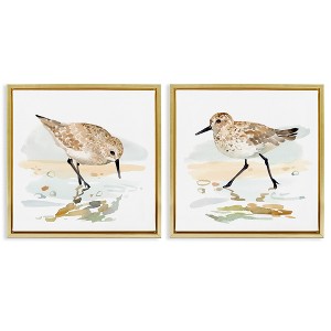 Stupell Industries Sea Birds on Shore, 18" x 18" - 1 of 4