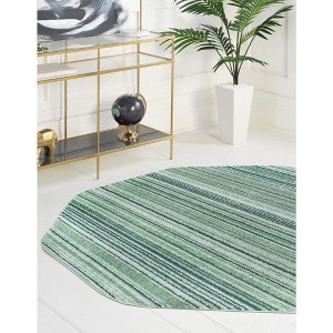 Unique Loom  Gemstone Topaz Area Rug - 1 of 4