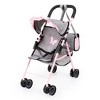 Bayer: Buggy 10 Piece Set - Grey, Pink, Butterfly - Stroller, Play Mat, Bed & Accessories Set for Dolls Up to 18", Kids Toy, Ages 3+ - 2 of 4