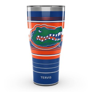NCAA Florida Gators 30oz Hype Stripes Stainless Steel Tumbler - 1 of 4