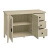FONTOI Ratten Cabinet with 2 Door&3 Drawers, Storage Organizer with Adjustable Layer, Brown, 15.71"*31.65"*44.8" - 4 of 4