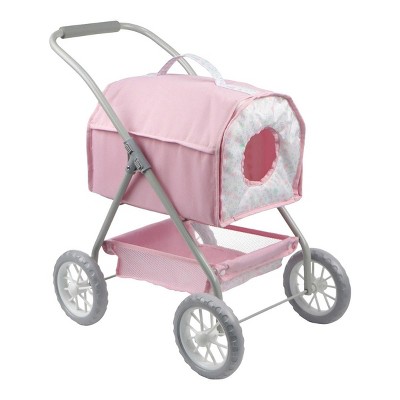 Lightweight Stroller JUMPLAWN Doll Stroller With Smooth Wheels - Lightweight Play Stroller For Realistic Doll Play Olli Ella