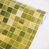 Slickblue Self-Adhesive Waterproof Vinyl Wallpaper, Lemon & Blue Mosaic Design, Removable & Repositionable - 2 of 3