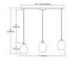 Elk Home Whisp 3 - Light Chandelier in  Oil Rubbed Bronze - 2 of 2