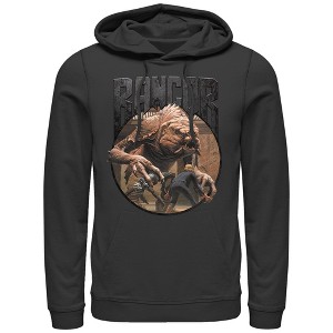 Men's Star Wars Jabba the Hutt's Rancor Pull Over Hoodie - 1 of 3