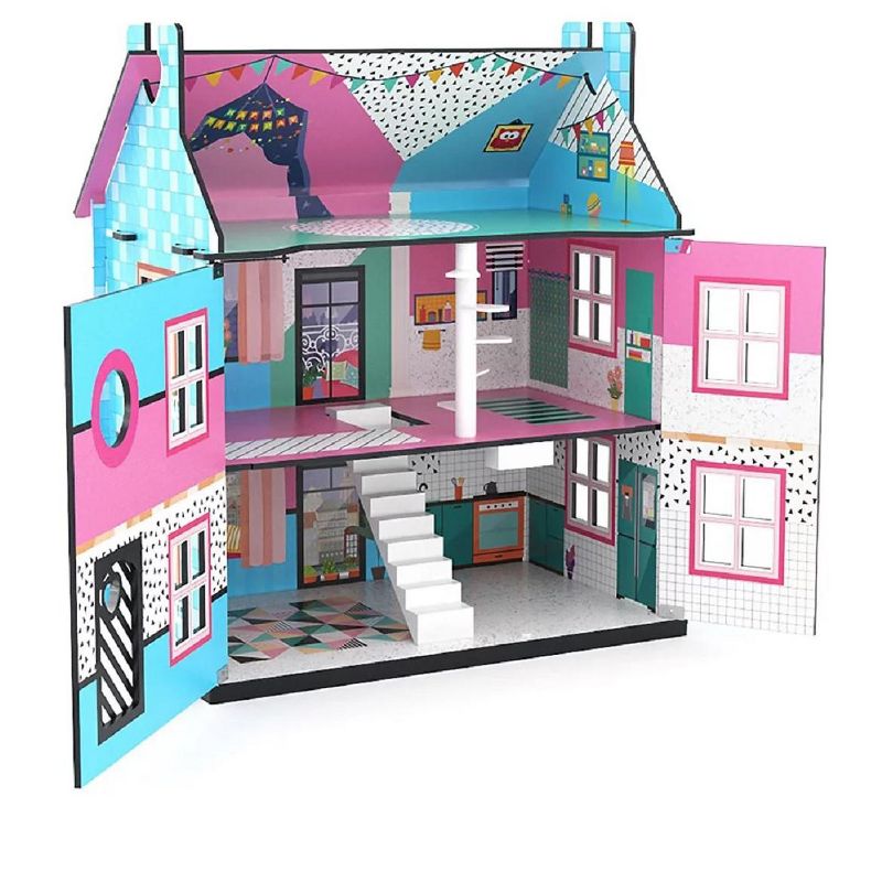 J'ADORE Girls' Doll Party House with 25 Pieces, 3 of 4