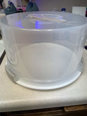 Round Cake Carrier White/clear - Figmint™ : Target