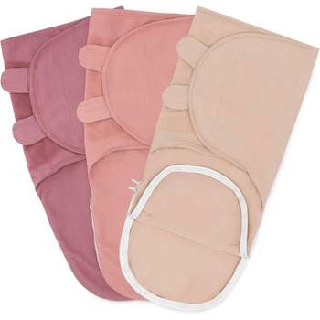 Swaddle Blankets for Baby Girl & Boy with Easy Access Zipper for Diaper Changes