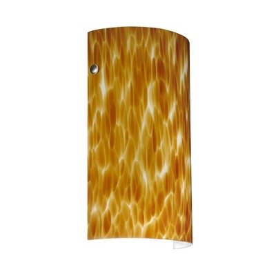 Besa Lighting Tamburo 7 1 - Light Wall Light in  Polished Nickel
