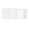 PETMAKER 4-Panel Indoor Foldable Pet Gate, White - 3 of 4