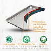 NutriChef Nonstick Cookie Sheet Baking Pan with Cooling Rack (NCSSM75.5) - 4 of 4