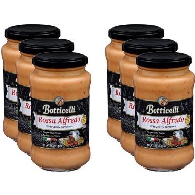 Botticelli Foods LLC Sauce Alfredo Rossa - Case of 6 - 14.5 oz