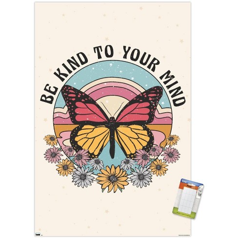 Trends International Be Kind To Your Mind Unframed Wall Poster Print ...