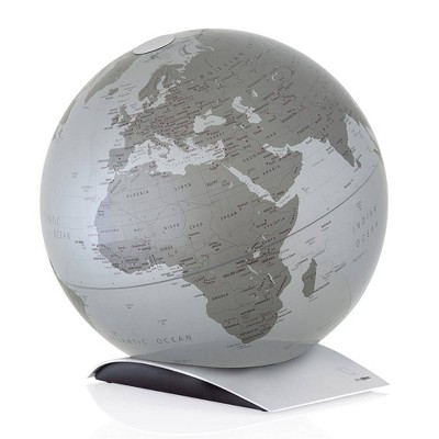 Capital Q Designer Globe Silver - Waypoint Geographic