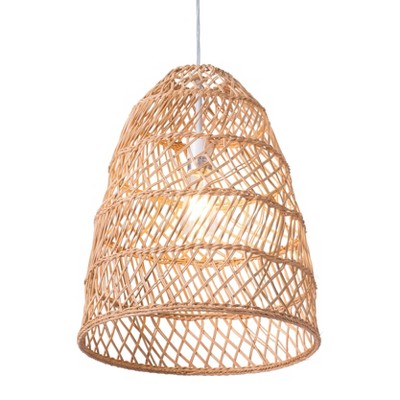 Tuahine Ceiling Lamp Natural - ZM Home