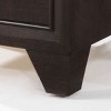 GlasFlength Nightstands Nightstand Modern Bedside Table Accent Bedside End Table with 2 Drawers for Bedroom Modern, Brown, 16"*22"*22" - 4 of 4