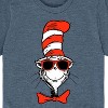 Boys' - Dr. Seuss - Cat in The Hat Wearing Sunglasses Short Sleeve Graphic T-Shirt - 2 of 4