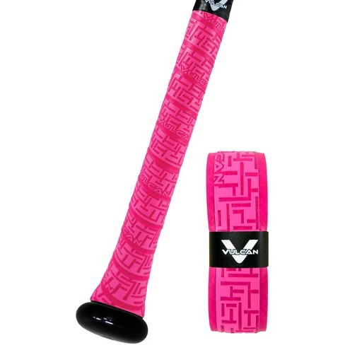 Vulcan Solid Series 1.75mm Advanced Polymer Bat Grip Tape Wrap - Optic Pink