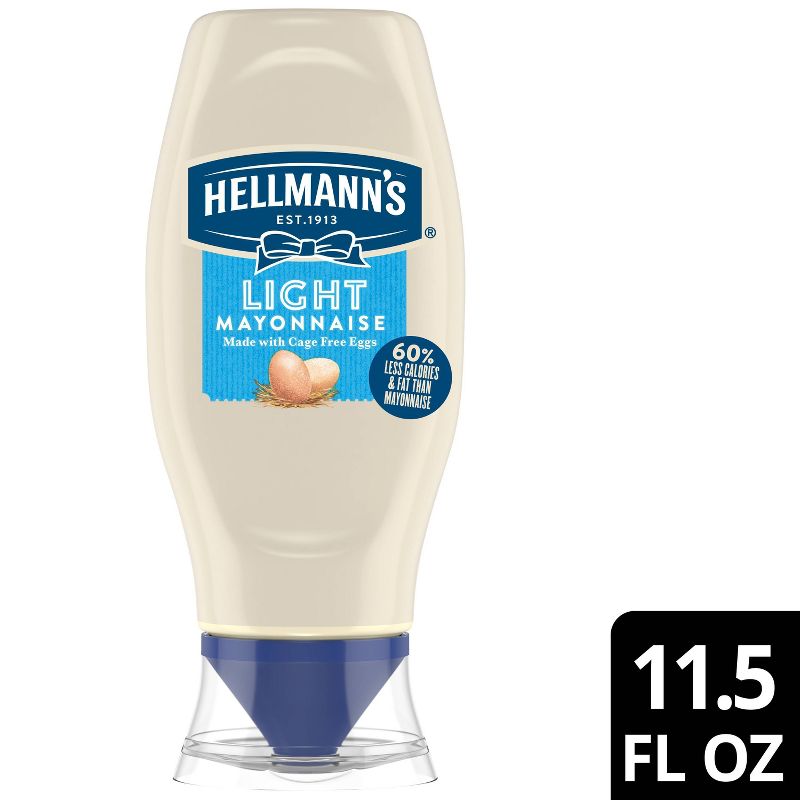 Hellmann's Light Mayonnaise Squeeze, 1 of 10