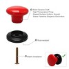 Unique Bargains Drawer Round Pull Handle Cupboard Dresser Replacement Cabinet Knobs and Pulls - 4 of 4