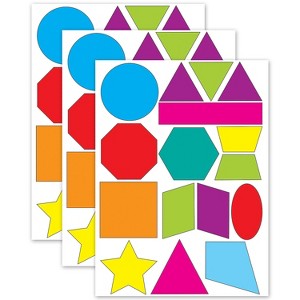 Ashley Productions Math Die-Cut Magnets Shapes 16 Per Pack 3 Packs (ASH10065-3) - 1 of 1
