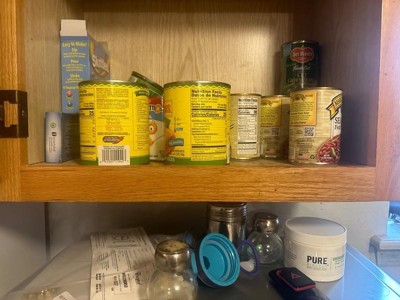 Fifo Countertop Mini Can Tracker Hold Up To 30 Standard 10 To 24 Ounce Can  Sizes For Pantry Organization And Food Storage : Target