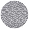 Balansat Moroccan Diamond Indoor/Outdoor Area Rug - JONATHAN Y - 2 of 4