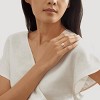 Silpada 'In Good Campanile' Stacking Rings with Natural Blue Lace Agate in Sterling Silver & Brass - 4 of 4